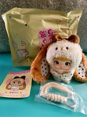 Nommi Baby Sweetheart Bunny - CARAMEL COCO